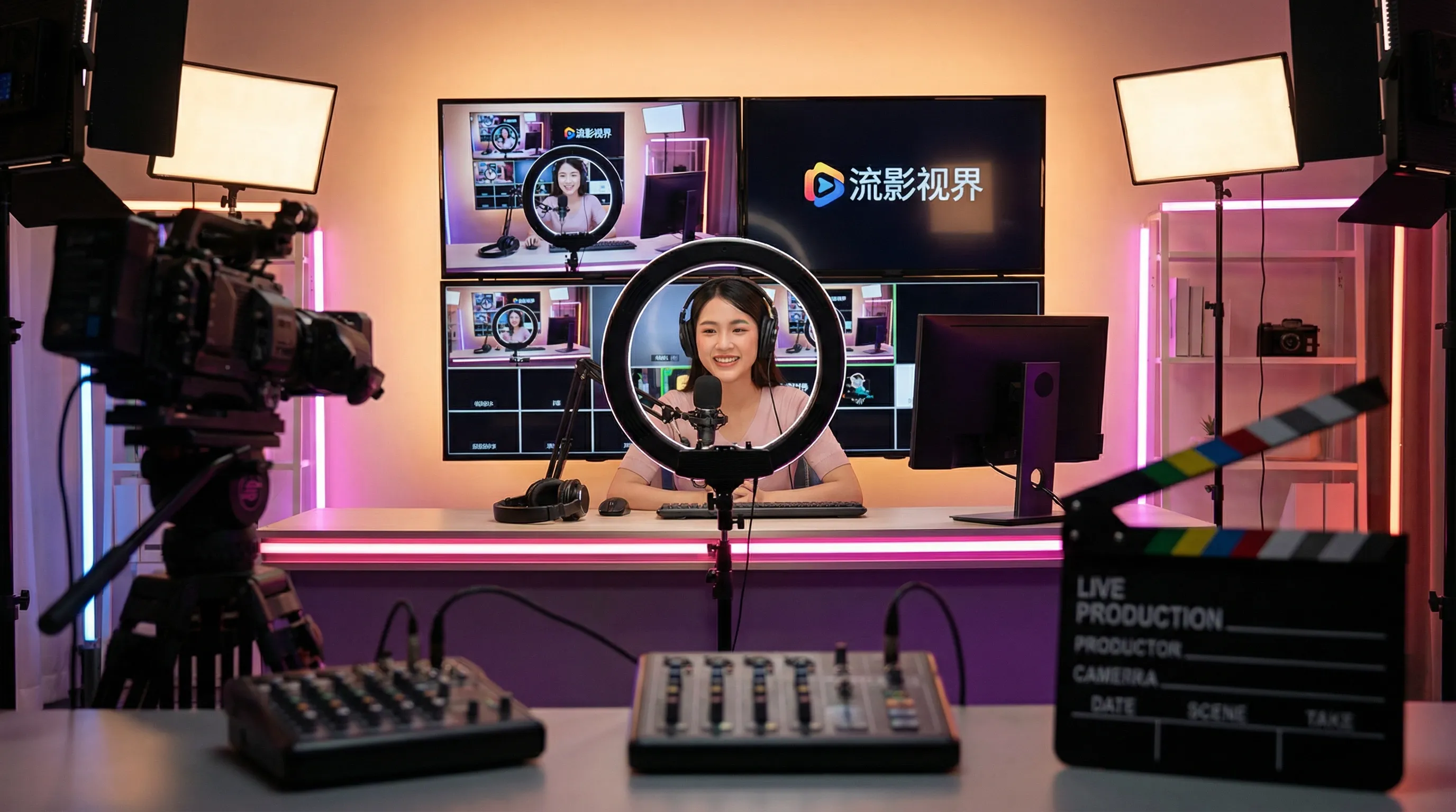 抖阴影视传媒平台宣传横幅