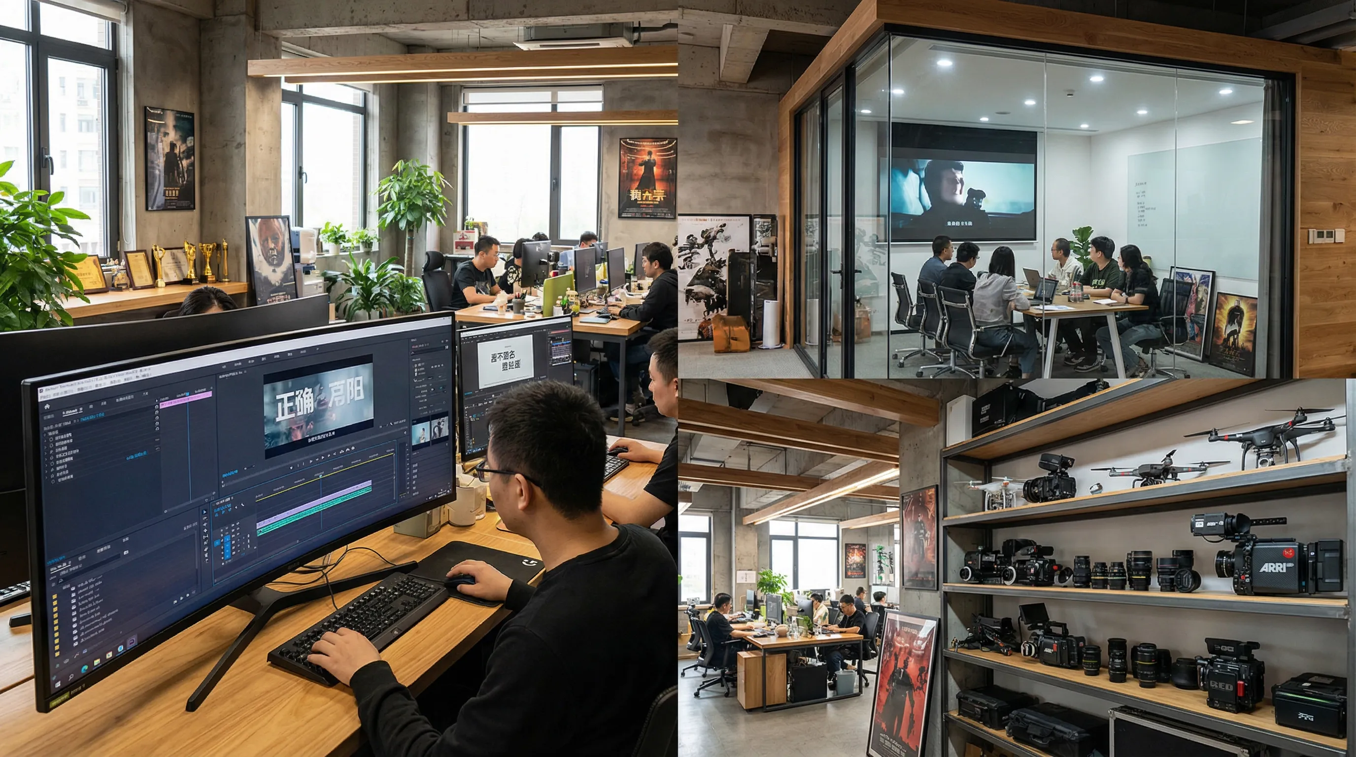 抖阴影视传媒公司办公室